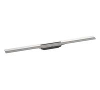 Hansgrohe RainDrain Flex - Canaleta de ducha lineal con rejilla de acero inoxidable 900, independiente, acortable, acero inoxidable cepillado 56045800