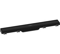 hansgrohe RainDrain Match 600 56036670 - Canaleta de ducha con marco ajustable en altura, 60 cm, color negro mate