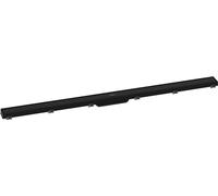 hansgrohe RainDrain Match - Canaleta para ducha (1200 mm, marco ajustable, color negro mate)