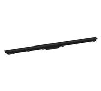 Hansgrohe RainDrain Match Plus - Plato de ducha 120 cm, con rejilla, negro mate 56218670