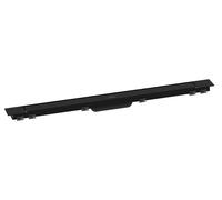 Hansgrohe RainDrain Match Plus - Plato de ducha 90 cm, con rejilla, negro mate 56216670