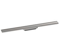 Hansgrohe RainDrain Original - Canaleta de ducha 80 cm, con rejilla, acero inoxidable cepillado 56198800