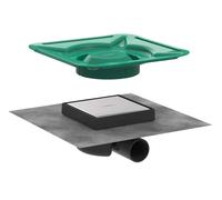 Hansgrohe Desagüe de ducha Raindrain 15 cm acero 56112800