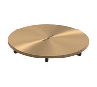 hansgrohe RainDrain Staro - embellecedores para plato de ducha con desagüe de 90 mm, set básico disponible por separado, bronce cepillado, 60058140