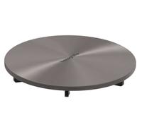 Hansgrohe RainDrain Staro - Tapa de desagüe para juego de desagüe de ducha, cromo negro cepillado 60058340