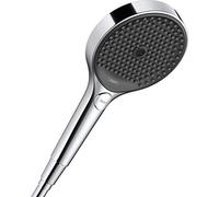 hansgrohe Rainfinity 26865001 - Cabezal de ducha de mano de 5 pulgadas Modern 3 PowderRain, Intense PowderRain, Intense Turbo