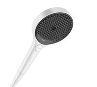 Hansgrohe Rainfinity - Alcachofa de ducha 130, 3 chorros, blanco mate 26864700