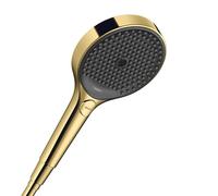Hansgrohe Rainfinity - Alcachofa de ducha 130, 3 chorros, EcoSmart, aspecto de oro pulido 26865990
