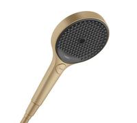 Hansgrohe Rainfinity - Alcachofa de ducha 130, 3 chorros, EcoSmart, bronce cepillado 26865140