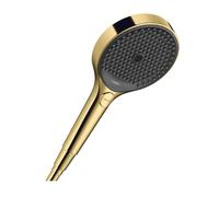 Hansgrohe Rainfinity - Cabezal de ducha, 3 chorros, EcoSmart+, aspecto dorado pulido 26862990