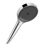 Hansgrohe Rainfinity - Cabezal de ducha, 3 tipos de chorro, EcoSmart+, cromo 26862000