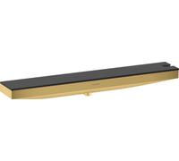 hansgrohe Rainfinity conexión mural Porter 500 con soporte de ducha a la derecha, 26858990, Color: Óptica Oro Pulido