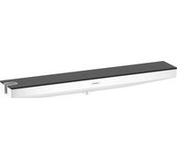 hansgrohe Rainfinity conexión mural Porter 500 para soporte de ducha izquierda, 26843700, Color: blanco mate