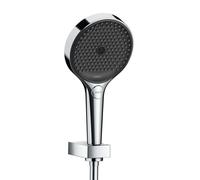 Hansgrohe Rainfinity - Conjunto de alcachofa de ducha 130, 3jet, soporte y manguera 1,6 m, cromo 26851000
