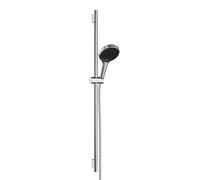 Hansgrohe Rainfinity - Conjunto de ducha, flexo y barra, 3 chorros, EcoSmart,cromo 28744000