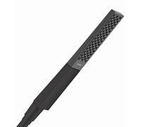 hansgrohe Rainfinity PowderRain - Alcachofa de ducha (100 mm), color negro mate