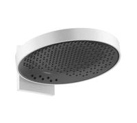 Hansgrohe Rainfinity - Rociador de ducha 360 con conexión, 3 chorros, blanco mate 26234700