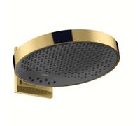 Hansgrohe Rainfinity - Rociador de ducha 360 con conexión, 3jet, aspecto de oro pulido 26234990