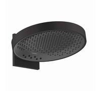 Hansgrohe Rainfinity brazo de ducha con efecto lluvia 36x36 cm circular negro 26234670