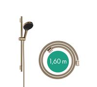 Hansgrohe Conjunto de ducha Rainfinity 3 chorros barra 65 cm flexo 160 cm Bronce cepillado 28745140