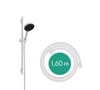 hansgrohe Rainfinity set de ducha 130, 3jet, S PURO barra de ducha 650mm, 28745700, Color: Blanco Mate