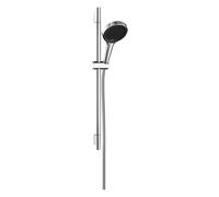 hansgrohe Rainfinity set de ducha 130, EcoSmart, 3jet, S PURO barra de ducha 650mm, 28746000, Color: cromado