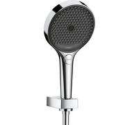 hansgrohe Rainfinity shower holder set 130 3jet con manguera de ducha 160 cm, 26851000, Color: cromado