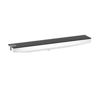 Hansgrohe Rainfinity - Soporte de ducha Porter 500 con estantería L, blanco mate 26843700