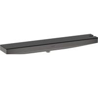hansgrohe Rainfinity, toma de agua con soporte de ducha y repisa ducha, soporte ducha pared a la derecha y estantería ducha 50cm, cromo negro cepillado