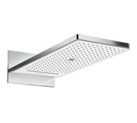 Hansgrohe Rainmaker Select - Rociador de ducha 580, 3 chorros, EcoSmart 9 l/min, blanco/cromo 24011400