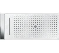 hansgrohe RainmakerSelect 580 3jet EcoSmart ducha mural, blanco/cromo, 24011400