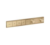 Hansgrohe RainSelect - Grifería empotrada para 4 aparatos, bronce cepillado 15382140