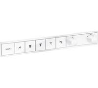 Hansgrohe RainSelect grifo de bañera y ducha empotrado con termostato blanco 15384700