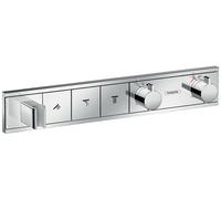 Hansgrohe RainSelect grifo de bañera y ducha empotrado con termostato cromo 15356000