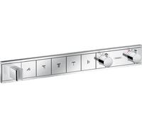 Hansgrohe RainSelect grifo de bañera y ducha empotrado con termostato cromo 15358000