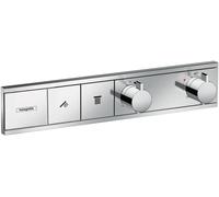 Hansgrohe RainSelect grifo de bañera y ducha empotrado con termostato cromo 15380000