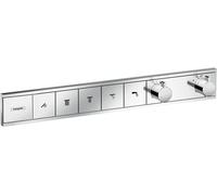 Hansgrohe RainSelect grifo de bañera y ducha empotrado con termostato cromo 15384000