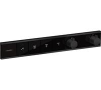 Hansgrohe RainSelect grifo de bañera y ducha empotrado con termostato negro 15382670