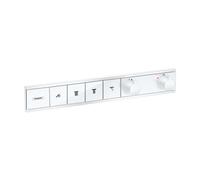 Hansgrohe Grifo bañera y ducha empotrado RainSelect 15382700 termostato 4 funciones blanco mate