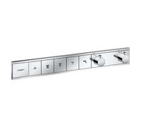 Hansgrohe RainSelect grifo de bañera y ducha empotrado con termostato cromo 15384000