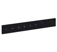 Hansgrohe RainSelect - Grifo termostático empotrado para 5 dispositivos, negro mate 15384670