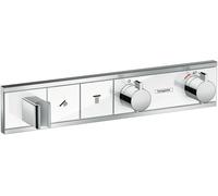 Hansgrohe RainSelect, lavabo, cromo, blanco
