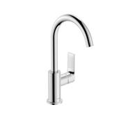 Hansgrohe Rebris E grifo para lavabo de pie cromo 72576000