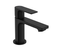 Hansgrohe Rebris E - Grifo de lavabo para agua fría, negro mate 72506670