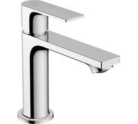 hansgrohe Rebris E Grifo monomando de lavabo 110 CoolStart con vaciador automático, cromo, 72559000