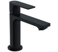 Hansgrohe Grifo monomando Rebris E CoolStart, vaciador automático, 133 mm de proyección, negro mate