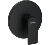 hansgrohe Rebris E Mezclador monomando de ducha empotrado para iBox universal, negro mate, 72668670