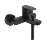Hansgrohe Rebris S grifo de bañera y ducha a pared negro 72440670