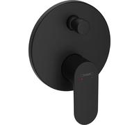 Hansgrohe Rebris S grifo de bañera y ducha empotrado negro 72466670