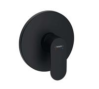 hansgrohe Rebris S hansgrohe Rebris S mezclador monomando enyesado para iBox universal, 72667670, Color: negro mate